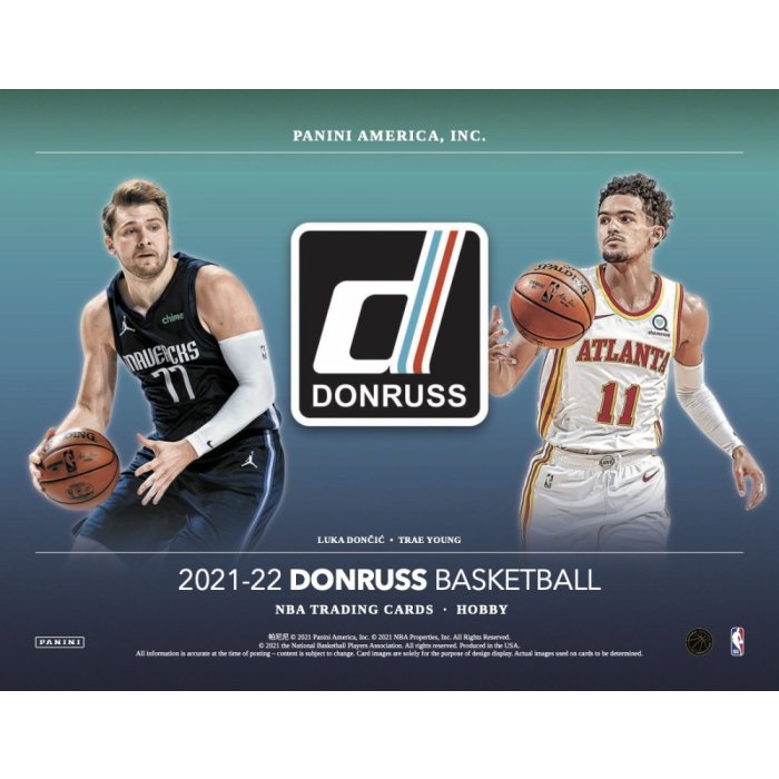 21-22 Donruss Basketball cover