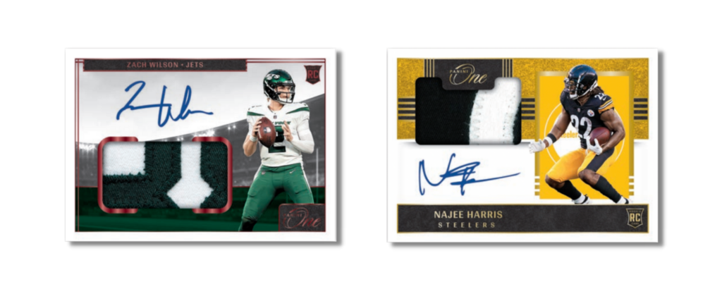 Panini One Rookie Patch Autographs
